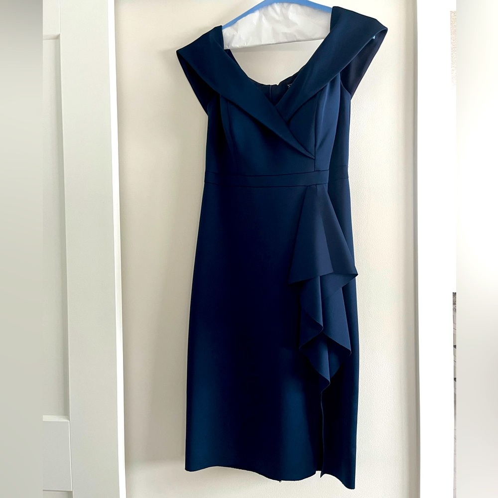 Off the shoulder midi dress. Size 12.